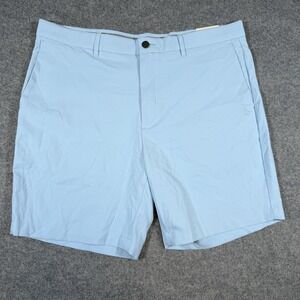 Original Penguin Golf Shorts Mens 40 Blue Performance Stretch Chino Casual